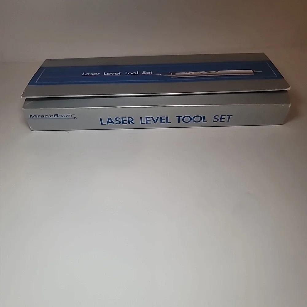 Miracle Beam Laser Level Tool Set NOS
